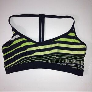 C9 Champion Stripe Racerback Sports Bra L 12 14